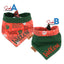 Tie and Snap Christmas Warm Kisses Tie & Snap Bandana by Life for Pawz – Handmade for pets