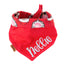 Tie and Snap Cool Santa Bandana by Life for Pawz – Handmade for pets
