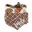 Tie and Snap Cowboy Cactus Bandana by Life for Pawz – Handmade for pets