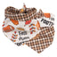 Tie and Snap Fall Football by Life for Pawz – Handmade for pets
