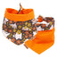 Tie and Snap Floral Ghosts by Life for Pawz – Handmade for pets
