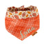 Tie and Snap Football & Fall Plaid by Life for Pawz – Handmade for pets