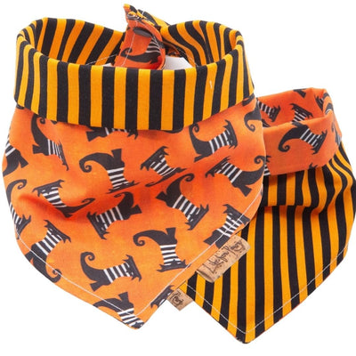 Tie and Snap Halloween Spooky Fun by Life for Pawz – Handmade for pets