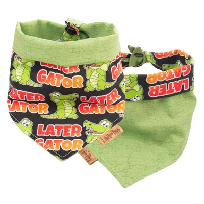 Tie and Snap Later Gator by Life for Pawz – Handmade for pets