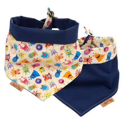 Tie and Snap Monster Mash by Life for Pawz – Handmade for pets