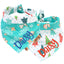 Tie and Snap Oh Snap Dog Bandana by Life for Pawz – Handmade for pets