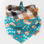 Tie and Snap Otter Chaos Plaid by Life for Pawz – Handmade for pets