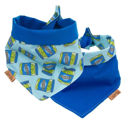 Tie and Snap Pickle Lovers by Life for Pawz – Handmade for pets