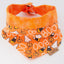 Tie and Snap Spooky Ghost Candy Corn by Life for Pawz – Handmade for pets