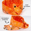 Tie and Snap Spooky Ghost Candy Corn by Life for Pawz – Handmade for pets