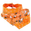 Tie and Snap Spooky Ghost Candy Corn by Life for Pawz – Handmade for pets