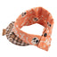 Tie and Snap Spooky Plaid by Life for Pawz – Handmade for pets