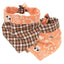 Tie and Snap Spooky Plaid by Life for Pawz – Handmade for pets