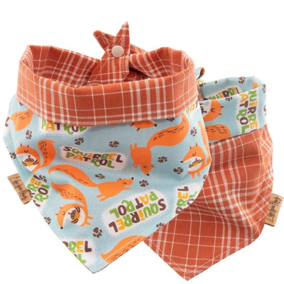 Tie and Snap Squirrel Patrol by Life for Pawz – Handmade for pets