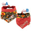 Tie and Snap Sunflower & Mushroom by Life for Pawz – Handmade for pets
