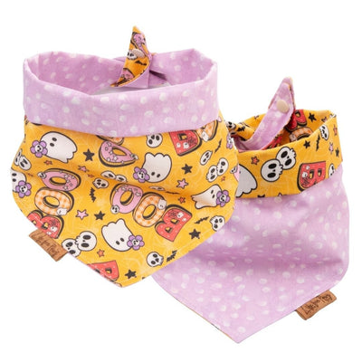 Tie and Snap Sweet and Spooky by Life for Pawz – Handmade for pets