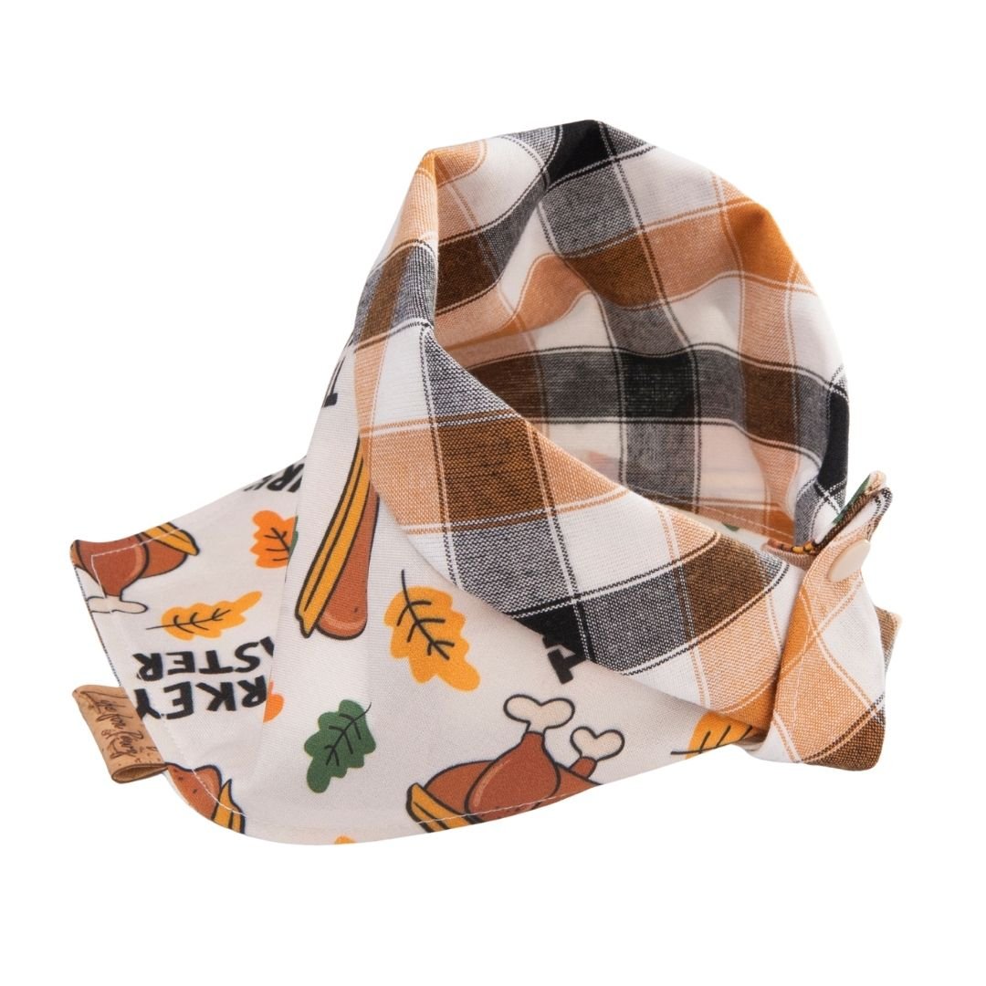 Tie and Snap Turkey Taster by Life for Pawz – Handmade for pets