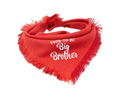 Dog bandana baby announcement - Soon to be big brother - Life for Pawz
