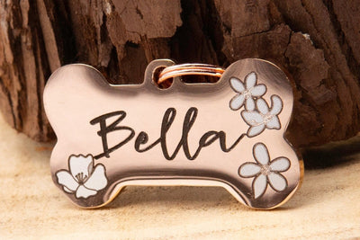 Dog bandana Dog Tag - CollarTag - Personalized Stainless Steel Pet ID Tag - Deep Laser Engraved, Handcrafted with Care - Life for Pawz -