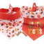 Dog bandana Fall Season Dog Bandana - Reversible Neckwear with Personalized Messages - Life for Pawz - Reversible Dog Bandana