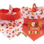 Dog bandana Fall Season Dog Bandana - Reversible Neckwear with Personalized Messages - Life for Pawz - Reversible Dog Bandana