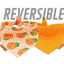 Happy Orange Reversible Dog Bandana - Life for Pawz