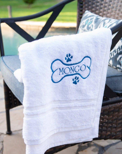 Personalized Embroidered Towel - Life for Pawz