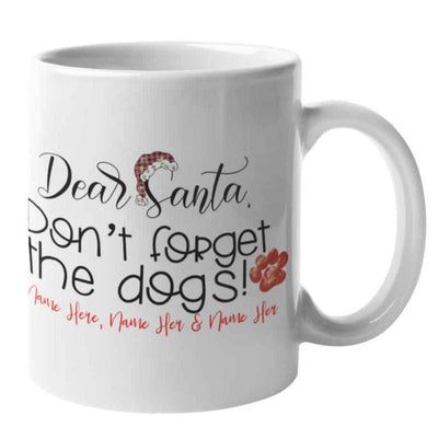Personalized Mug Dear Santa - Life for Pawz