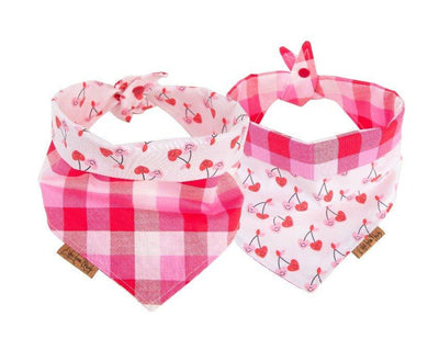 Valentine Cherrys in Love Dog Bandana - Life for Pawz